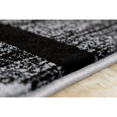 Luxe Weavers Geometric Gray Swirls 2x3 Modern Abstract Area Rug Carpet