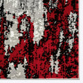 Luxe Weavers Modern Abstract Red 2x3 Area Rug, Stain Resistant Carpet