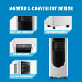 Portable Air Conditioner WANAI 8,000 BTU Ashare Portable AC Unit, Built-in Dehumidifier & Fan Mode Cools up to 250 Sq.ft